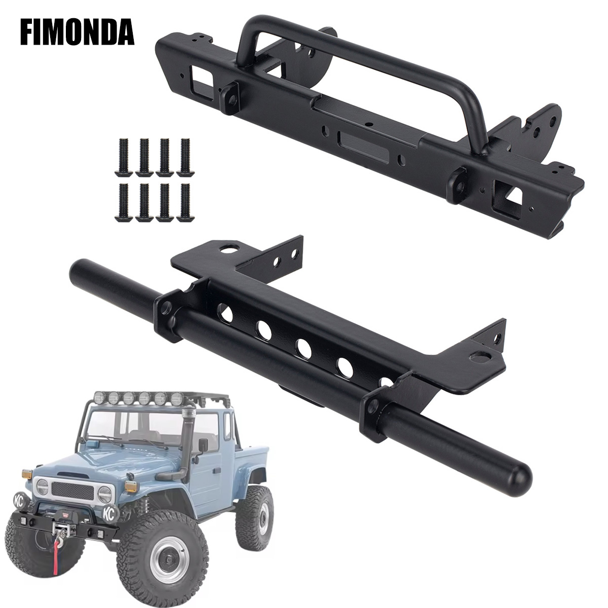 Rc Rock Crawler - Bumper Depan Logam untuk VP VS4-10