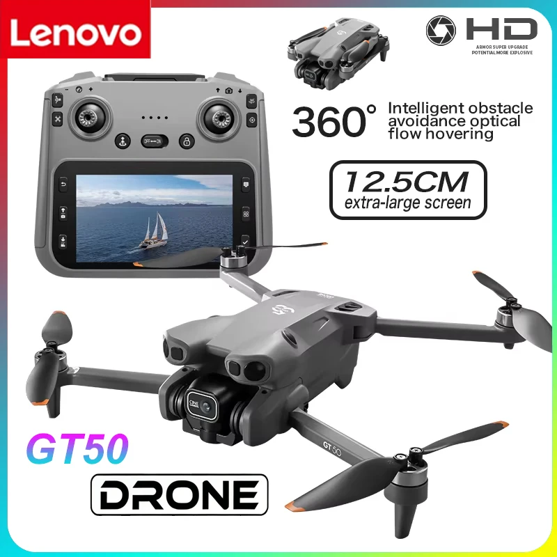 Drone Rc Gt50 - Lenovo GT50 RC Quadcopter Kamera 8K