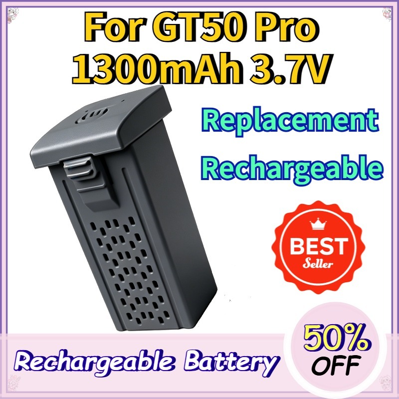 Drone Rc Gt50 - Penggantian Baterai Lipo 1300mAh 3.7V Untuk