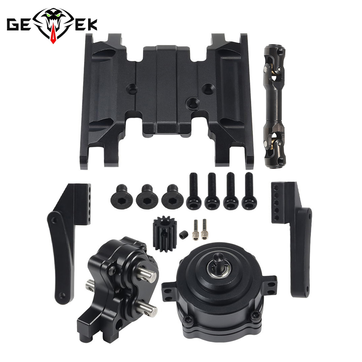 Rc Rock Crawler - Set Pelindung Transmisi Gearbox Planetary Depan
