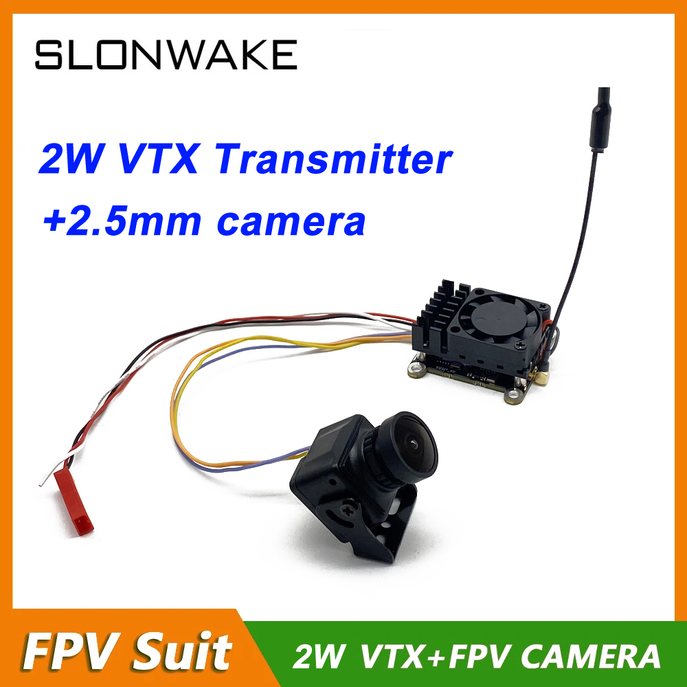 Vtx Video Transmitter - Jarak Jauh 5.8G 48CH 200/500/1000/2000MW Pemancar