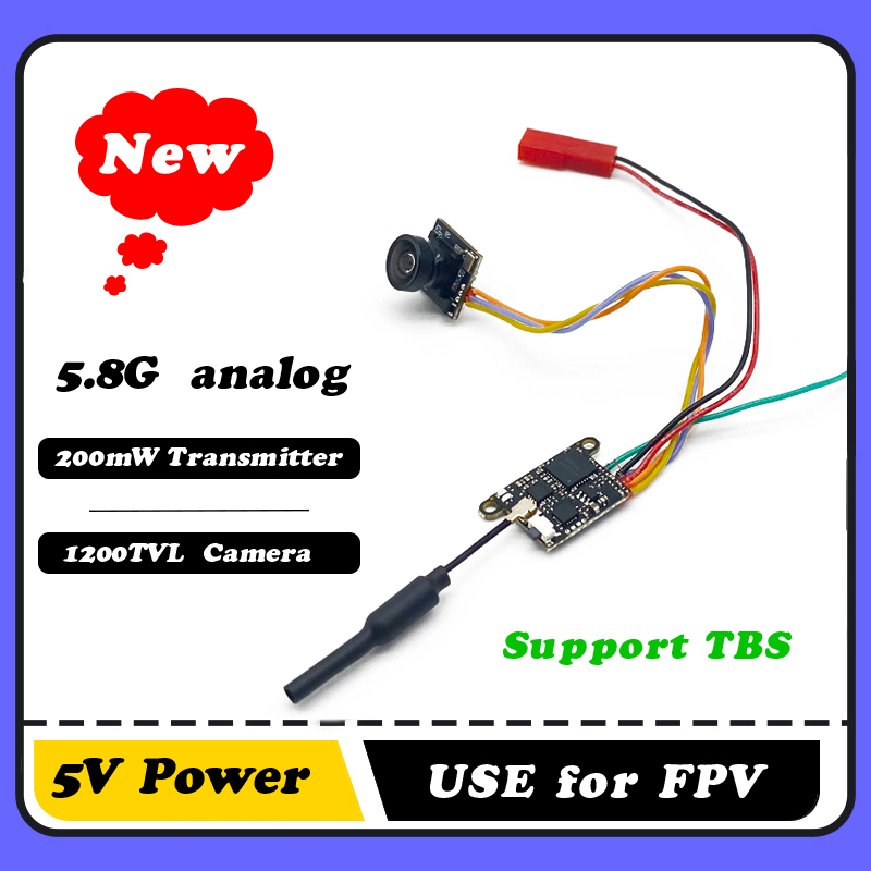 Drone Rc Transmitter And Receiver - SLONWAKE 5.8G 1200TVL Kamera FPV VTX