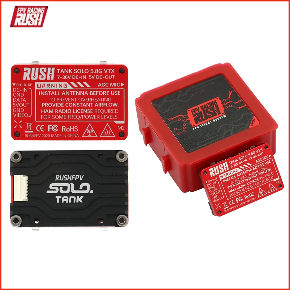 Vtx Video Transmitter - RUSHFPV Tank Solo VTX 5.8GHz 1.6W