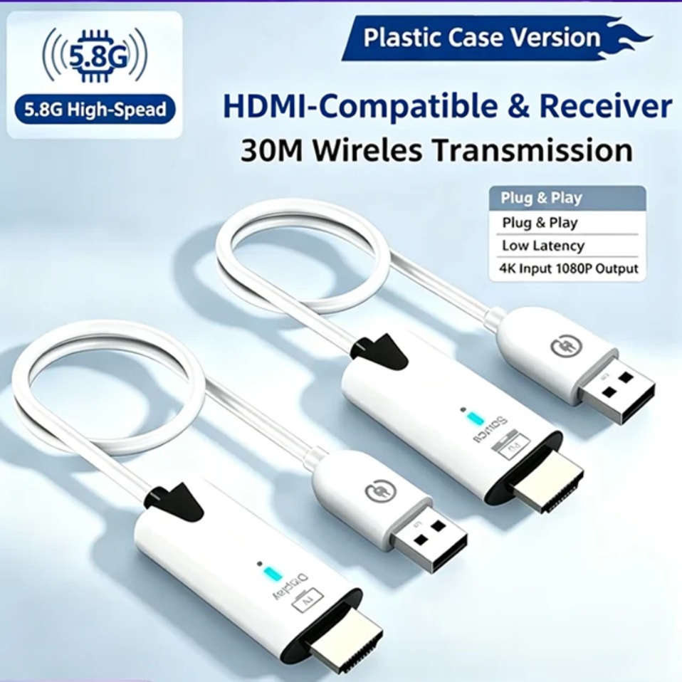 Vtx Video Transmitter - 5G 1080P 30M HDMI-Kompatibel dengan HDMI