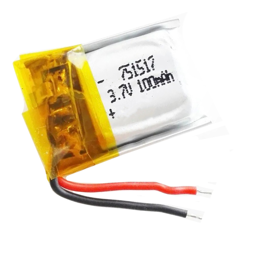 1-10 Buah Baterai 3.7V 100MAh  - Drone Fq777 Rc Quadcopter ulasan dan harga