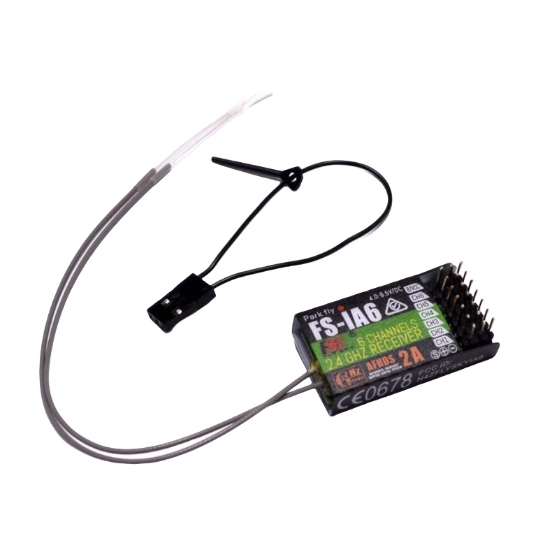 Flysky FS-IA6 Receiver 6CH Dua - Drone Rc Battery ulasan dan harga