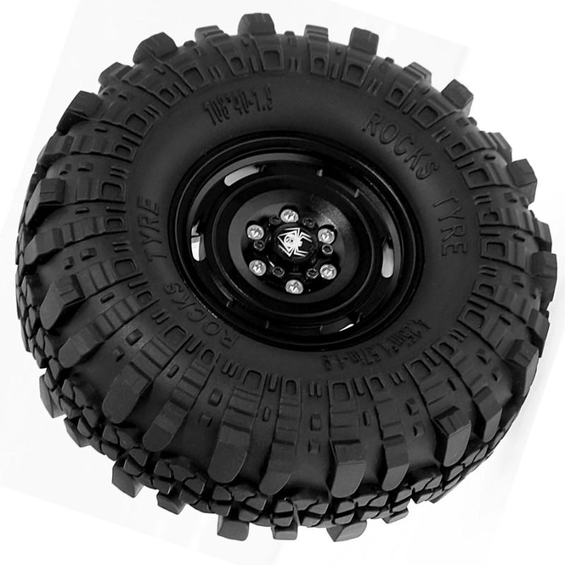 B05C-4PCS Set Velg Beadlock Ba - Rc Rock Crawler ulasan dan harga