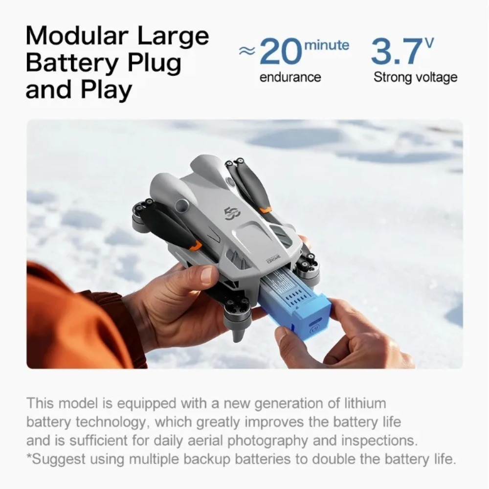 Baterai Li-ion Isi Ulang 1300m - Drone Rc Gt50 ulasan dan harga
