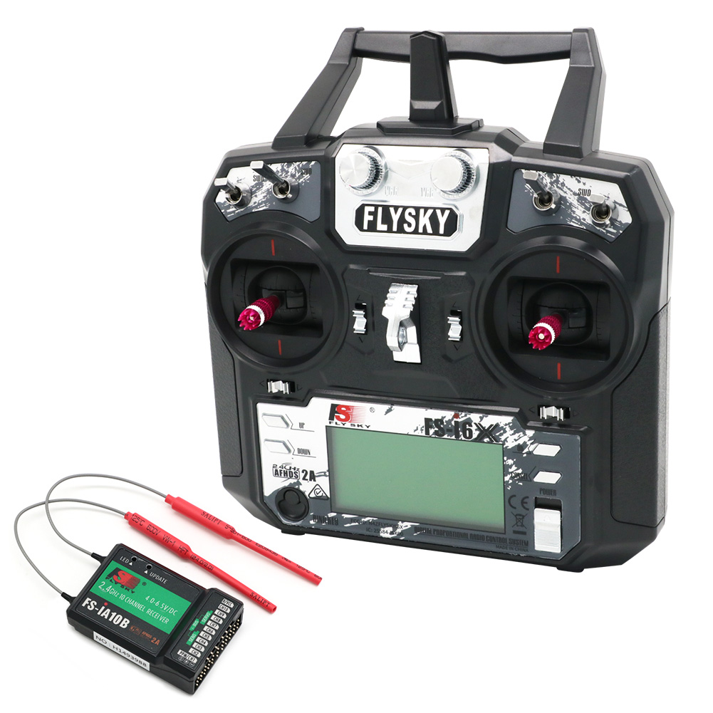 Flysky FS-i6X, 10CH 2.4GHz AFH - Drone Rc Transmitter And Receiver ulasan dan harga