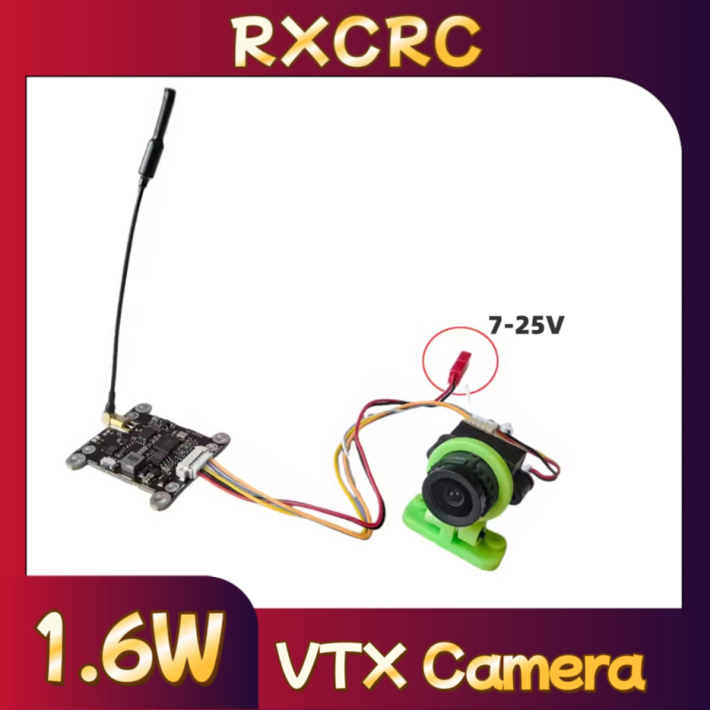 Modul RXCRC 5.8G 48CH 1.6W VTX - Drone Rc Transmitter And Receiver ulasan dan harga