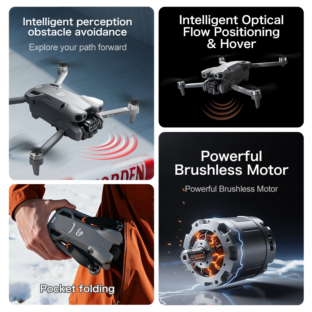 Drone Lenovo GT50 4K FPV denga - Drone Rc Gt50 ulasan dan harga