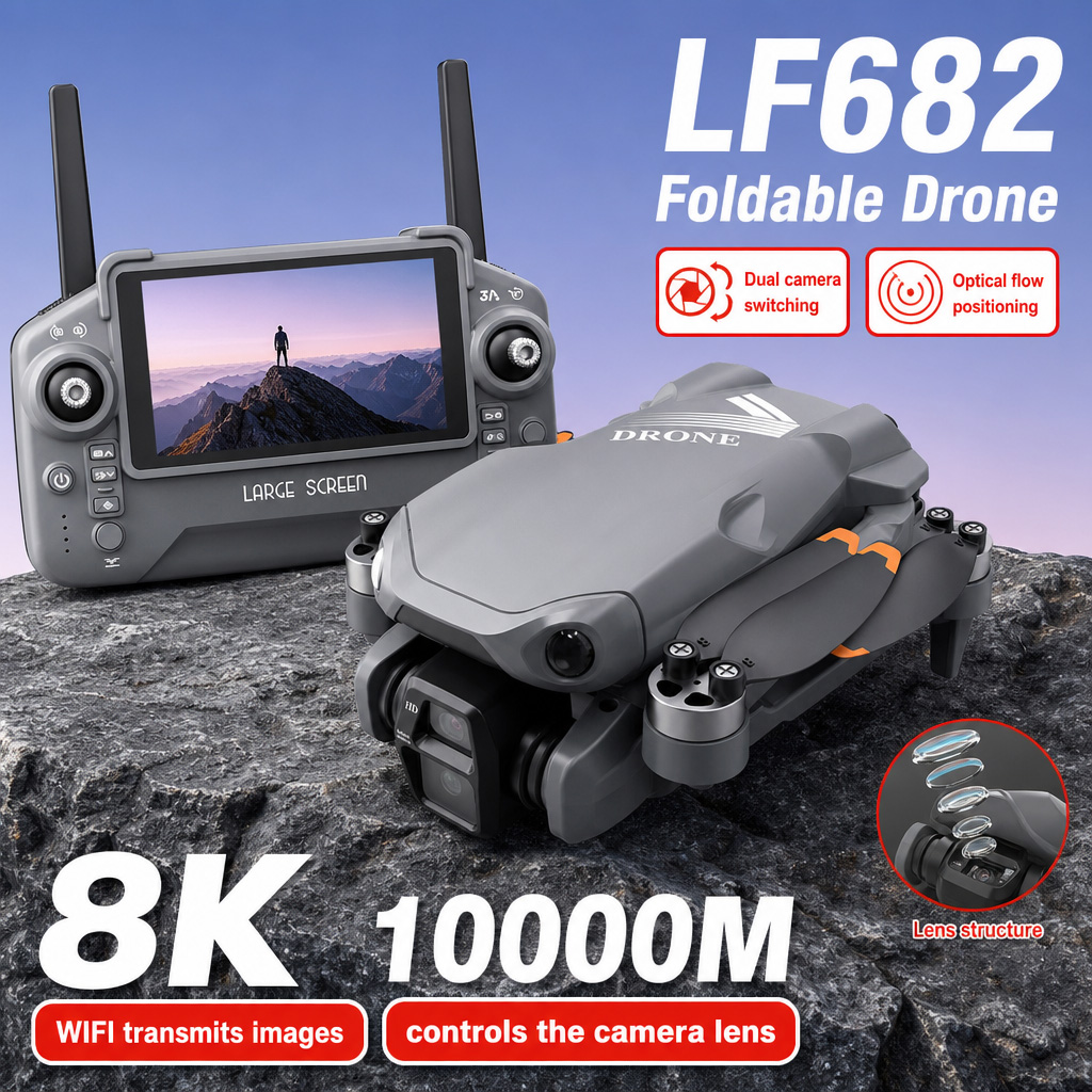 Foto Udara Drone LF682 8K HD K - Drone Dji Rc Pro ulasan dan harga