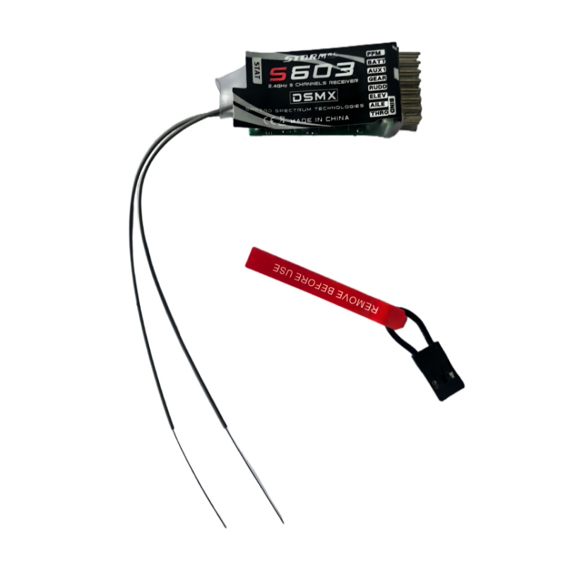 S603 DSMX DSM2 6CH RC Receiver - Plane Drone Rc ulasan dan harga