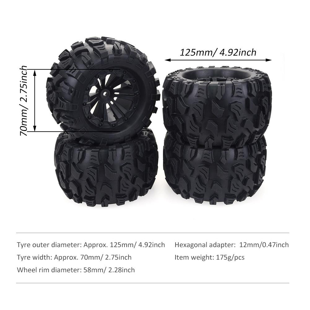 ZD Racing 4 buah ban truk Mons - Rc Rock Crawler ulasan dan harga