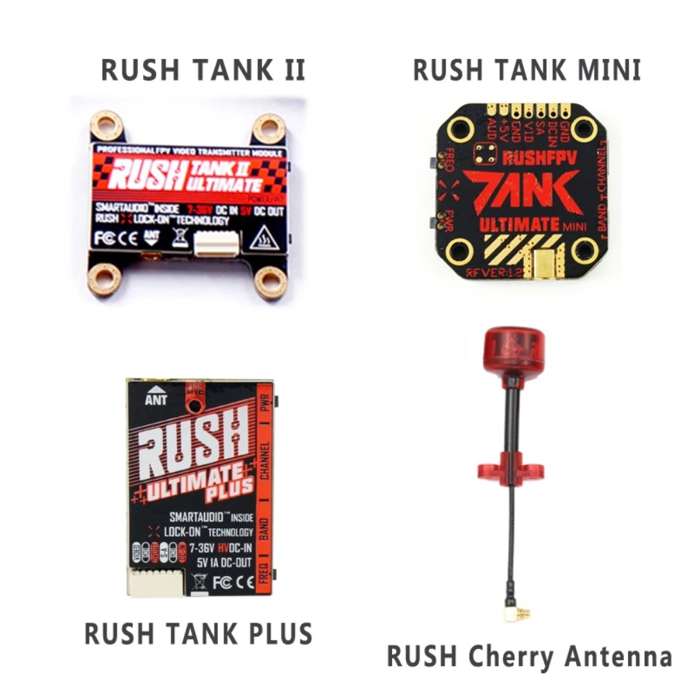 RUSH TANK Ultimate II/Mini/PLU - Vtx Video Transmitter ulasan dan harga