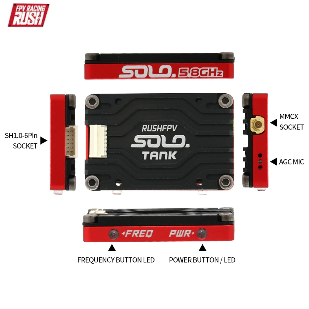RUSHFPV Tank Solo VTX 5.8GHz 1 - Vtx Video Transmitter ulasan dan harga
