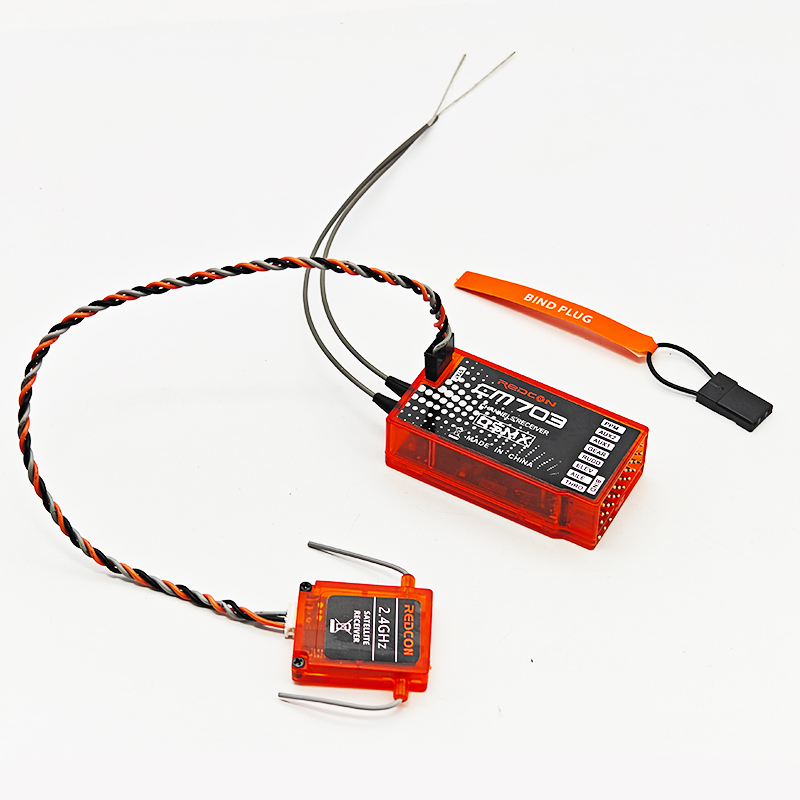 Penerima RX 2.4Ghz CM703, 7 sa - Plane Drone Rc ulasan dan harga
