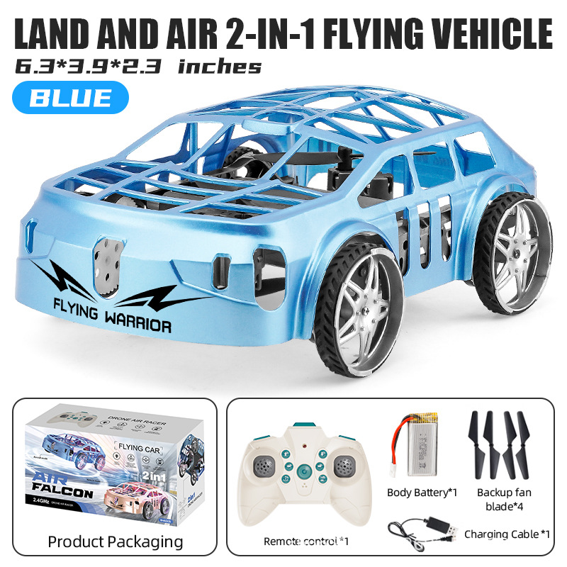 Flying Warrior Land Air 2 In 1 - Rc Drone And Flying Car ulasan dan harga
