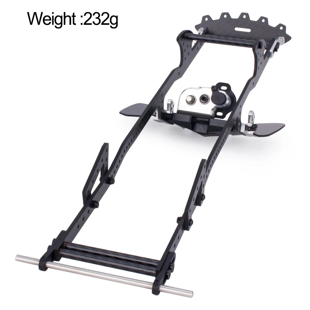 Kit Sasis LCG Serat Karbon den - Rc Rock Crawler ulasan dan harga