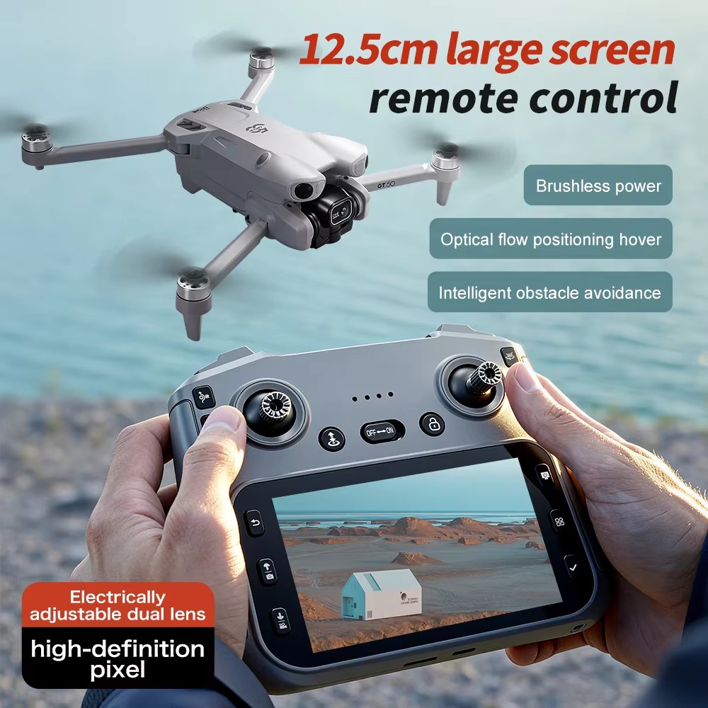 Mainan Drone Quadcopter Brushl - Drone Rc Gt50 ulasan dan harga