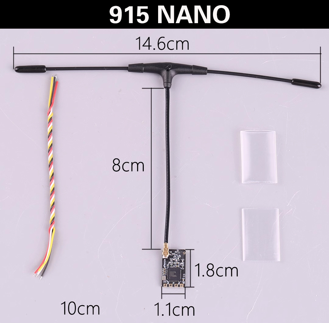Penerima BAYCK ELRS 915 Nano E - Plane Drone Rc ulasan dan harga